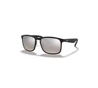 Ray-Ban Rb4264 Polarized+ Lenses Gafas De Sol Negro Montura Plateado Lentes Polarizado 58-18