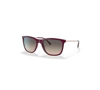 Ray-Ban Rb4344 Gafas De Sol Rojo Montura Gris Lentes 56-19