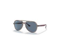 Ray-Ban Rb4376 Gafas De Sol Burdeos Montura Azul Lentes Polarizado 57-16