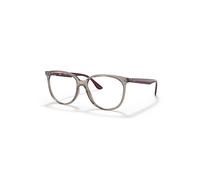 Ray-Ban Rb4378v Optics Burdeos Montura Transparente Lentes Polarizado 52-16