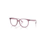 Ray-Ban Rb4378v Optics Opalino Y Violeta Claro Montura Transparente Lentes Polarizado 54-16