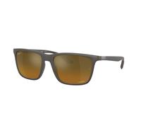 Ray - Ban Hombre RB4385 6124A3 Gafas de sol Ojeada Marrón Marrón Cuadrada Polarizado