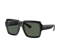 Ray - Ban Unisex Ray - Ban RB4408 MAGELLAN 667771 Gafas de sol Inyectado Negro Verde Cuadrada Normal