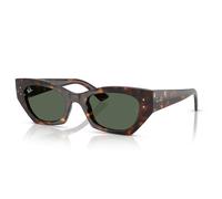 Ray - Ban Unisex Ray - Ban RB4430 ZENA 135971 Gafas de sol Inyectado Tortuga Verde Geométrico Normal
