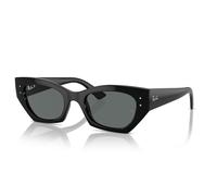 Ray - Ban Unisex Ray - Ban RB4430 ZENA 667781 Gafas de sol Inyectado Negro Gris Geométrico Polarizado