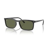 Ray-Ban Rb4435 Gafas De Sol Negro Montura Verde Lentes Polarizado 59-18