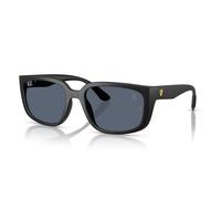 Ray - Ban Unisex RB4443M F70287 Gafas de sol Ojeada Negro Gris Cuadrada Normal