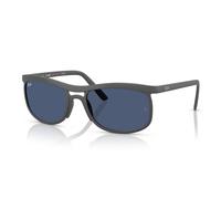 Ray - Ban Unisex RB4452 601780 Gafas de sol Ojeada Gris Azul Cuadrada Normal