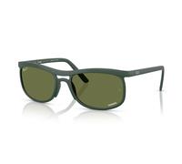 Ray-Ban Rb4452ch Chromance Liteforce Gafas De Sol Verde Arena Montura Verde Lentes Polarizado 59-20