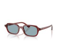 Ray - Ban Unisex RB4455 ZURI 680980 Gafas de sol Inyectado Marrón Azul Pillow Normal