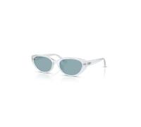 Ray-Ban Rb4457d Bio-based Gafas De Sol Hielo Transparente Montura Azul Lentes 55-19