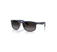 Ray - Ban Unisex Ray - Ban RB4468 6331T3 Gafas de sol Ojeada Azul Gris Cuadrada Polarizado