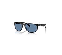 Ray-Ban Rb4468 Polarized Lenses Gafas De Sol Negro Arena Montura Azul Lentes Polarizado 59-18