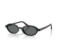 Ray - Ban Unisex Ray - Ban RB4472 667781 Gafas de sol Inyectado Negro Gris Redonda Polarizado