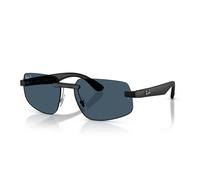Ray - Ban Unisex Ray - Ban RB4475CH 601S1C Gafas de sol Ojeada Negro Geométrico Polarizado