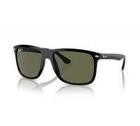 Ray - Ban Unisex RB4547 BOYFRIEND TWO 601/58 Gafas de sol Inyectado Negro Verde Cuadrada Polarizado