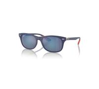 Ray-Ban Rb4607m Scuderia Ferrari Collection Polarized+ Lenses Gafas De Sol Azul Montura Gris Lentes Polarizado 55-17