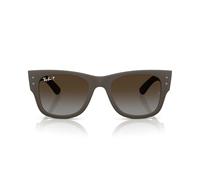 Ray-Ban Gafas de sol RB4840S Mega Wayfarer Liteforce 6124T5 50 Unisex Polarizadas marrón arena