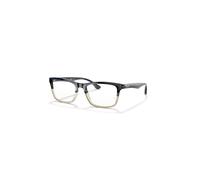 Ray-Ban Rb5279 Optics Cuerno Y Gris Montura Transparente Lentes Polarizado 57-18