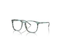 Ray-Ban Rb5387 Optics Verde A Rayas Montura Transparente Lentes Polarizado 52-18