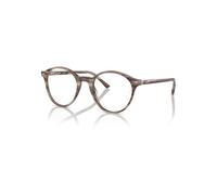 Ray-Ban Rb5430 Optics Gris A Rayas Montura Transparente Lentes Polarizado 49-21