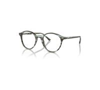 Ray-Ban Rb5430 Optics Verde A Rayas Montura Transparente Lentes Polarizado 49-21