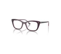 Ray-Ban Rb5433 Optics Violeta Sobre Rosa Transparente Montura Transparente Lentes Polarizado 50-19