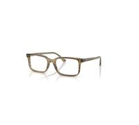 Ray-Ban Rb5445 Optics Verde A Rayas Montura Transparente Lentes Polarizado 54-19