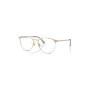 Ray-Ban Rb6375 Optics Oro Pálido Montura Transparente Lentes Polarizado 53-18