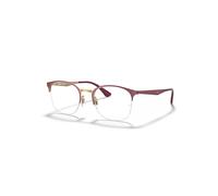 Ray-Ban Rb6422 Optics Burdeos Montura Transparente Lentes Polarizado 49-19