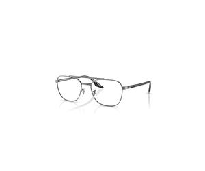 Ray-Ban Rb6485 Optics Negro Sobre Transparente Montura Transparente Lentes Polarizado 55-19