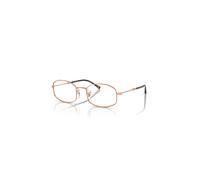 Ray-Ban Rb6510 Optics Rose Gold Montura Transparente Lentes Polarizado 52-20