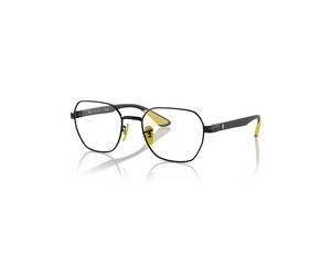 Ray-Ban Rb6594m Optics Scuderia Ferrari Collection Negro Montura Transparente Lentes Polarizado 54-20