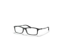 Ray-Ban Rb7017 Optics Negro Sobre Verde Montura Transparente Lentes 56-17