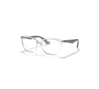 Ray-Ban Rb7066 Optics Gris Transparente Montura Transparente Lentes Polarizado 52-17