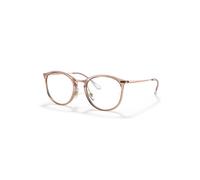 Ray-Ban Rb7140 Optics Oro Montura Transparente Lentes Polarizado 49-20