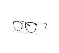 Ray-Ban Rb7140 Optics Plateado Montura Transparente Lentes 49-20