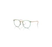 Ray-Ban Rb7140 Optics Rose Gold Montura Transparente Lentes Polarizado 49-20