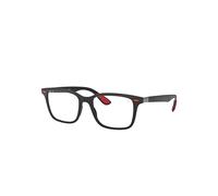 Ray-Ban Rb7144m Scuderia Ferrari Collection Negro Montura Transparente Lentes 53-18