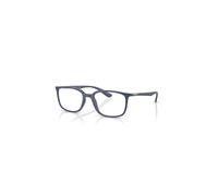 Ray-Ban Rb7208 Optics Azul Montura Transparente Lentes Polarizado 52-18