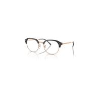 Ray-Ban Rb7229 Optics Rose Gold Montura Transparente Lentes Polarizado 53-20
