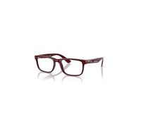 Ray-Ban Rb7232m Optics Scuderia Ferrari Collection Rojo Oscuro Montura Transparente Lentes Polarizado 54-19