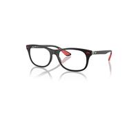 Ray-Ban Rb7307m Optics Scuderia Ferrari Collection Negro Montura Transparente Lentes Polarizado 52-17