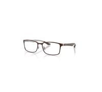 Ray-Ban Rb8424 Optics Gunmetal Montura Transparente Lentes Polarizado 57-18