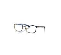 Ray-Ban Rb8424 Optics Oro Arista Montura Transparente Lentes Polarizado 57-18