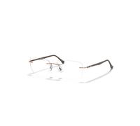 Ray-Ban Rb8725 Optics Marrón Montura Transparente Lentes Polarizado 52-17