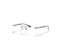 Ray-Ban Rb8766 Optics Gris Arena Montura Transparente Lentes 51-17