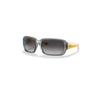 Ray-Ban Rb9072s Kids Gafas De Sol Amarillo Montura Gris Lentes 51-14