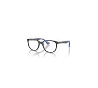 Ray-Ban Rb9078v Optics Kids Bio-based Gris Sobre Azul Montura Transparente Lentes Polarizado 46-16