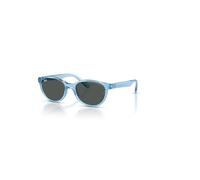 Ray-Ban Rb9080s Kids Bio-based Gafas De Sol Azul Transparente Montura Gris Lentes 45-16